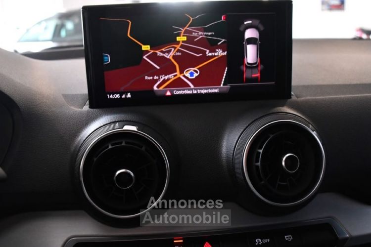 Audi Q2 S-Line 35 TDI 150 Quattro S-Tronic GPS Virtual Hayon ACC Pré Sense Smartphone Lane JA 18 - <small></small> 29.990 € <small>TTC</small> - #26