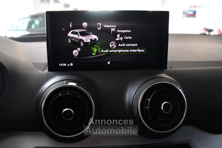 Audi Q2 S-Line 35 TDI 150 Quattro S-Tronic GPS Virtual Hayon ACC Pré Sense Smartphone Lane JA 18 - <small></small> 29.990 € <small>TTC</small> - #27