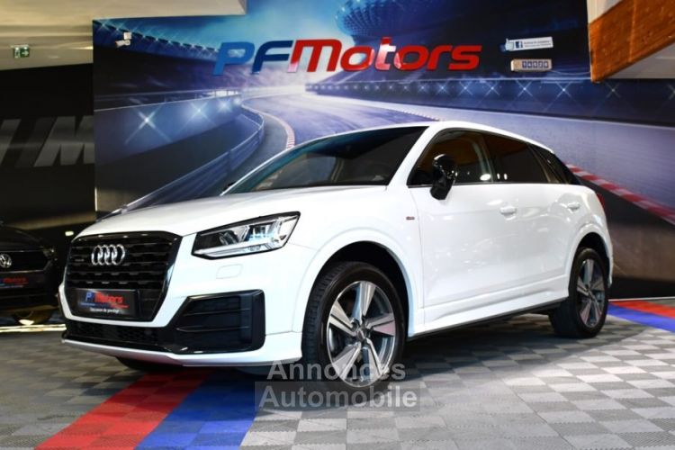 Audi Q2 S-Line 35 TDI 150 Quattro S-Tronic GPS Virtual Hayon Pré Sense Caméra Vebasto Cuir Car Play JA 18 - <small></small> 28.990 € <small>TTC</small> - #1