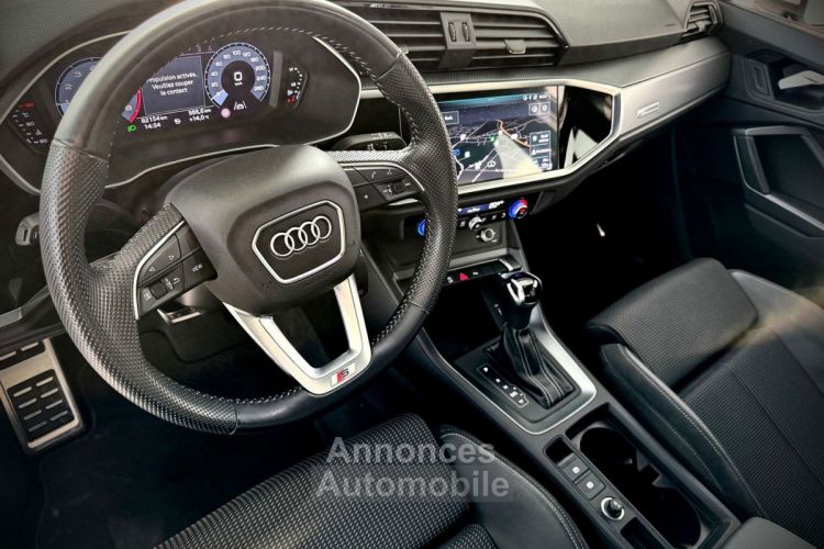 Audi Q3 1.5TFSI S-LINE S-TRONIC COCKPIT ATTELAGE CAM TVA - <small></small> 29.990 € <small>TTC</small> - #12