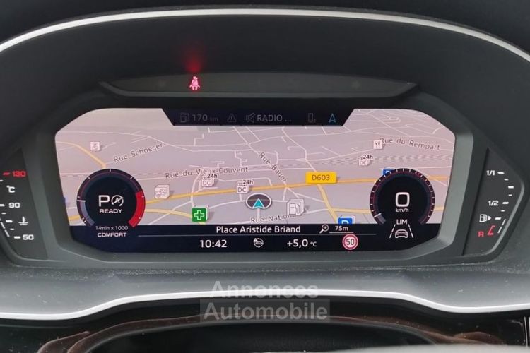 Audi Q3 2.0 35 TDI 150CH S-TRONIC 7 BVA SIEGE CUIR CHAUFFANTS ELEC VIRTUAL GPS CAMERA CARPLAY - <small></small> 28.990 € <small>TTC</small> - #15