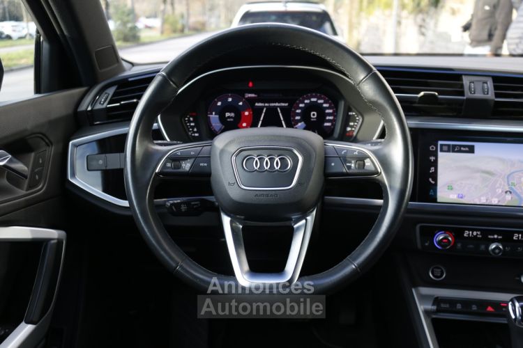 Audi Q3 2.0 TDI 150 Advanced S Tronic7 (Suivi Audi, CarPlay, Sièges chauffants) - <small></small> 33.990 € <small>TTC</small> - #10