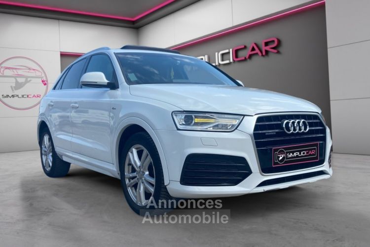 Audi Q3 2.0 TDI 150 ch/automatique / S tronic 7 Quattro S line - <small></small> 16.990 € <small>TTC</small> - #1