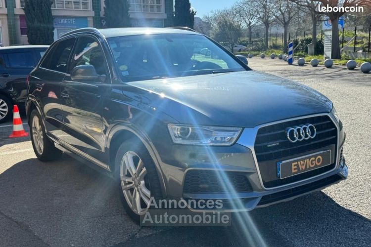 Audi Q3 2.0 TDI 150CH S-LINE QUATTRO S-TRONIC BVA - <small></small> 19.490 € <small>TTC</small> - #7