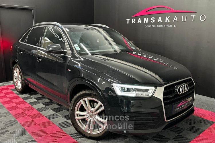 Audi Q3 2.0 TDI 184 ch S tronic 7 Quattro line - <small></small> 17.990 € <small>TTC</small> - #1