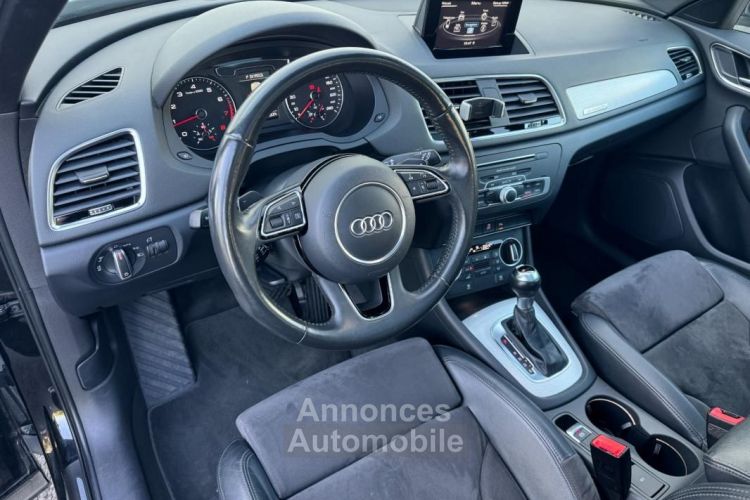 Audi Q3 2.0 TFSI 180CH QUATTRO S-TRONIC BVA TOIT PANO-OUVRANT SELLERIE CUIR ALCANTARA - <small></small> 19.490 € <small>TTC</small> - #10