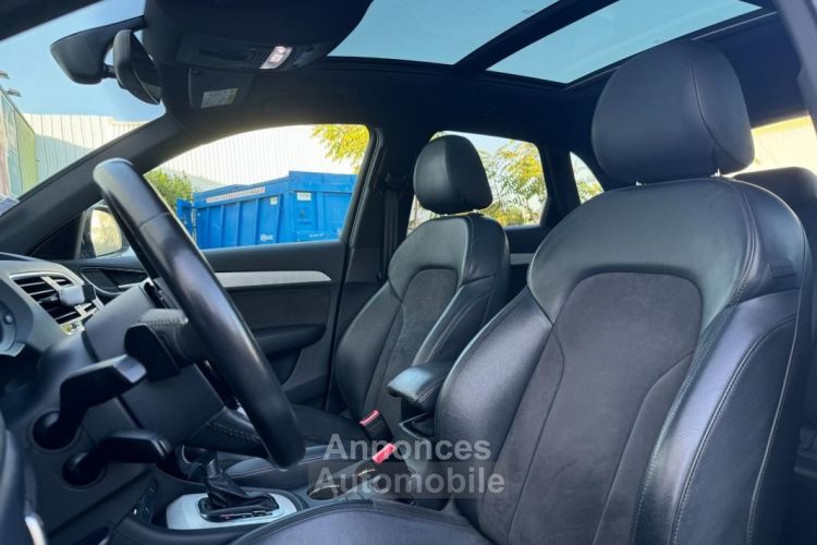 Audi Q3 2.0 TFSI 180CH QUATTRO S-TRONIC BVA TOIT PANO-OUVRANT SELLERIE CUIR ALCANTARA - <small></small> 19.490 € <small>TTC</small> - #11