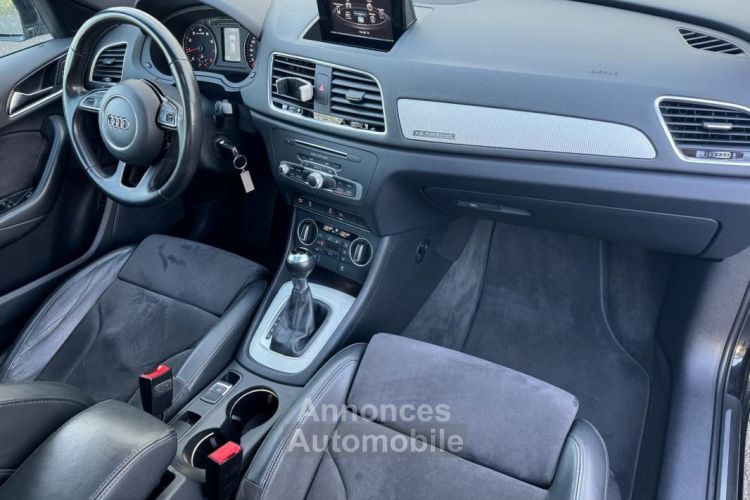 Audi Q3 2.0 TFSI 180CH QUATTRO S-TRONIC BVA TOIT PANO-OUVRANT SELLERIE CUIR ALCANTARA - <small></small> 19.490 € <small>TTC</small> - #12