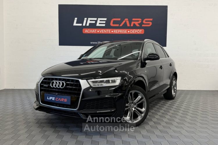 Audi Q3 2.0 TFSI 180ch S LINE quattro 2017 S tronic 7 Français entretien complet - <small></small> 23.990 € <small>TTC</small> - #1