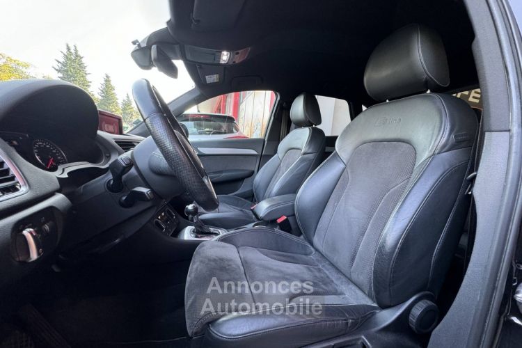 Audi Q3 2.0 TFSI 180ch S LINE quattro 2017 S tronic 7 Français entretien complet - <small></small> 23.990 € <small>TTC</small> - #11