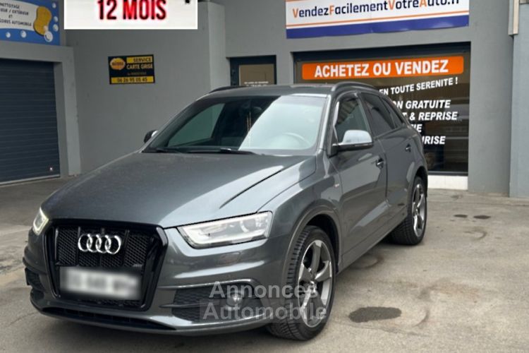 Audi Q3 2.0 TFSI S line Quattro 220ch - <small></small> 23.990 € <small>TTC</small> - #1