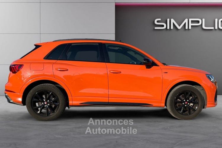 Audi Q3 35 TDI 150 ch S tronic 7 S line ORANGE PULSE PACK BLACK TOIT OUVRANT CAMERA DE RECUL GARANTIE 12 MOIS - <small></small> 33.900 € <small>TTC</small> - #4