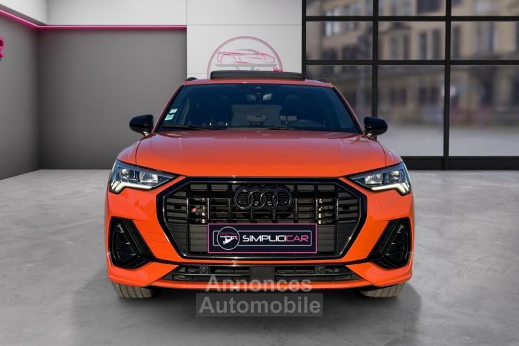 Audi Q3 35 TDI 150 ch S tronic 7 S line ORANGE PULSE PACK BLACK TOIT OUVRANT CAMERA DE RECUL GARANTIE 12 MOIS - <small></small> 33.900 € <small>TTC</small> - #5