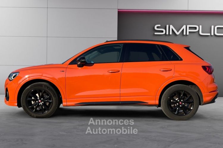 Audi Q3 35 TDI 150 ch S tronic 7 S line ORANGE PULSE PACK BLACK TOIT OUVRANT CAMERA DE RECUL GARANTIE 12 MOIS - <small></small> 33.900 € <small>TTC</small> - #7