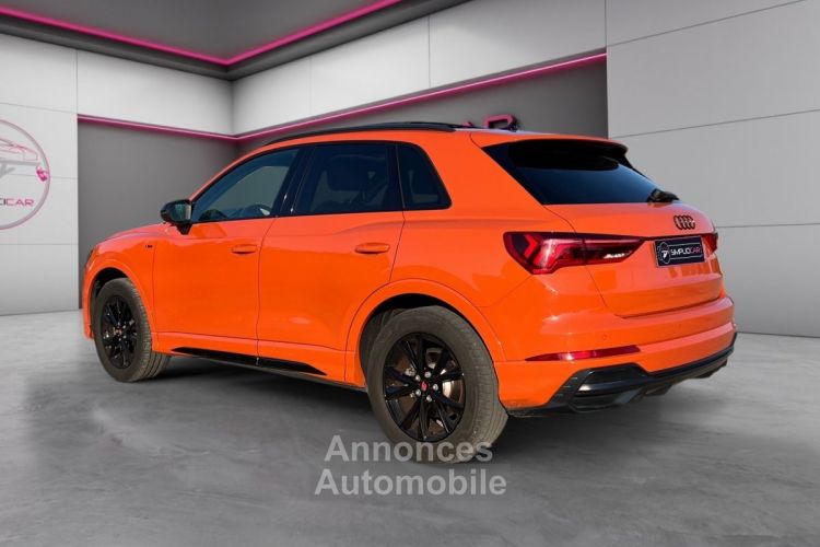 Audi Q3 35 TDI 150 ch S tronic 7 S line ORANGE PULSE PACK BLACK TOIT OUVRANT CAMERA DE RECUL GARANTIE 12 MOIS - <small></small> 33.900 € <small>TTC</small> - #8