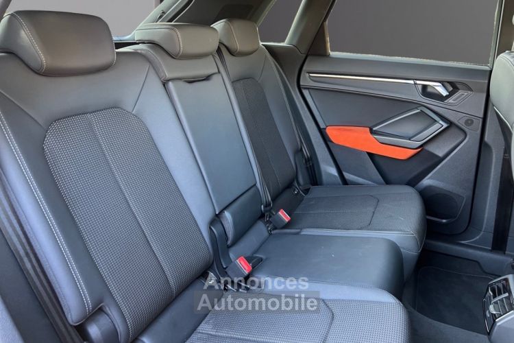 Audi Q3 35 TDI 150 ch S tronic 7 S line ORANGE PULSE PACK BLACK TOIT OUVRANT CAMERA DE RECUL GARANTIE 12 MOIS - <small></small> 33.900 € <small>TTC</small> - #11