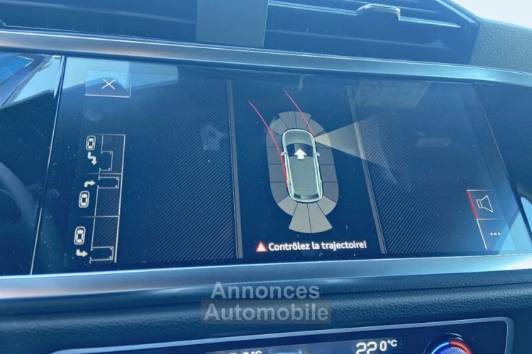 Audi Q3 35 TDI 150 STronic7 DESIGN GPS Toit Caméra Hayon JA 18 - <small></small> 43.980 € <small>TTC</small> - #18