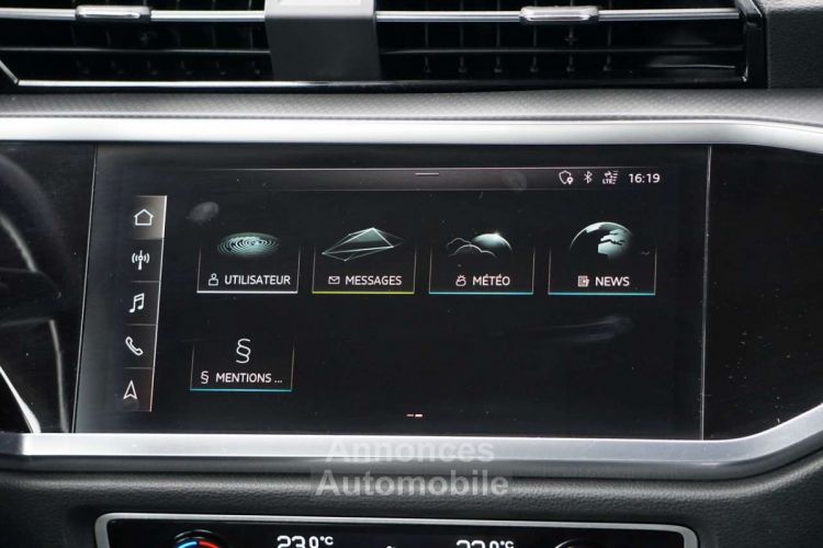 Audi Q3 35 TDi VIRTUAL COCKPIT -Bte AUTO -NAVI -EU 6d-TEMP - <small></small> 25.990 € <small>TTC</small> - #20