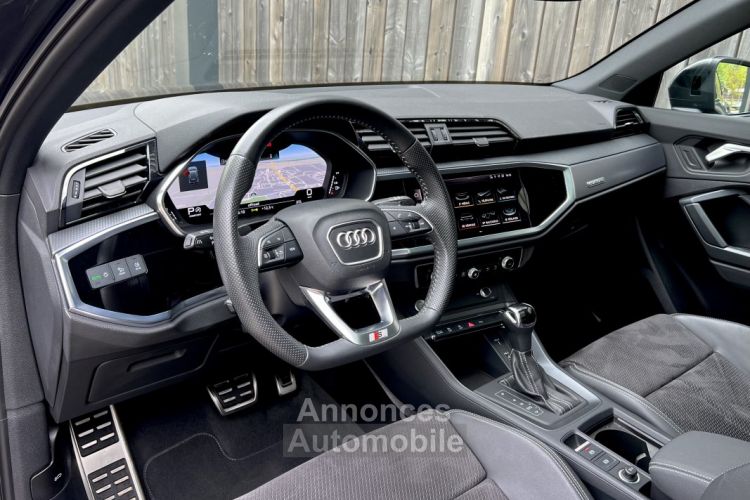 Audi Q3 40 TDI 190ch Quattro S-Line S-tronic / 1°Main - <small></small> 37.490 € <small>TTC</small> - #6