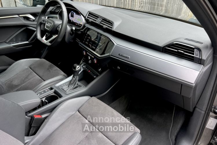 Audi Q3 40 TDI 190ch Quattro S-Line S-tronic / 1°Main - <small></small> 37.490 € <small>TTC</small> - #9