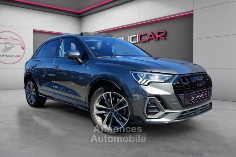 Audi Q3 40 TDI 190ch Stronic 7 Quattro S line/TOIT OUVRANT/CAMERA 360°/BANG OLUFSEN/CARPLAY/GARANTIE 12MOIS - <small></small> 29.990 € <small>TTC</small> - #1