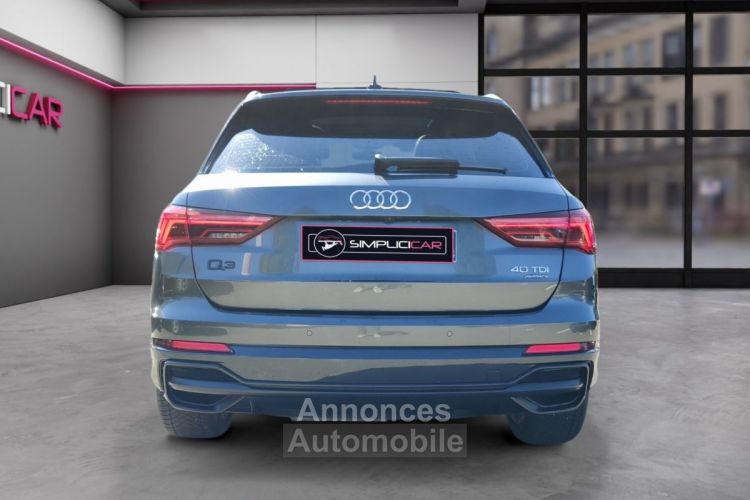 Audi Q3 40 TDI 190ch Stronic 7 Quattro S line/TOIT OUVRANT/CAMERA 360°/BANG OLUFSEN/CARPLAY/GARANTIE 12MOIS - <small></small> 29.990 € <small>TTC</small> - #7