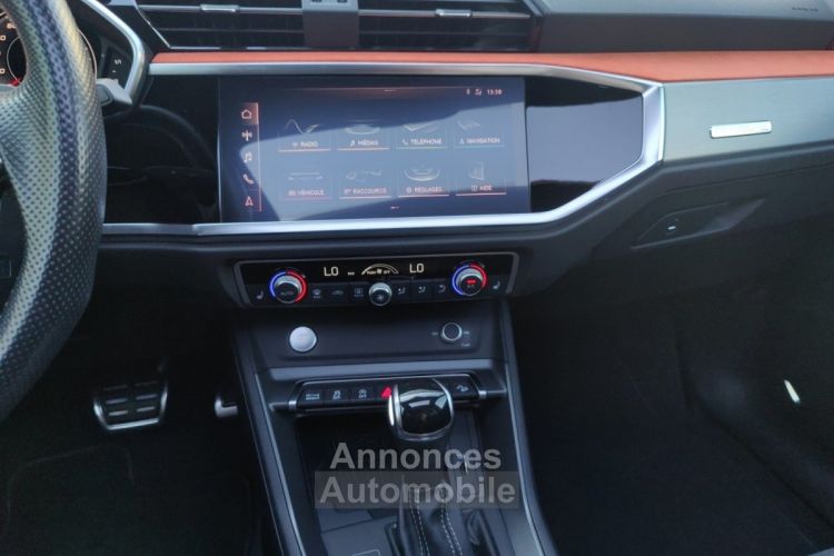 Audi Q3 40 TDI 190ch Stronic 7 Quattro S line/TOIT OUVRANT/CAMERA 360°/BANG OLUFSEN/CARPLAY/GARANTIE 12MOIS - <small></small> 29.990 € <small>TTC</small> - #12