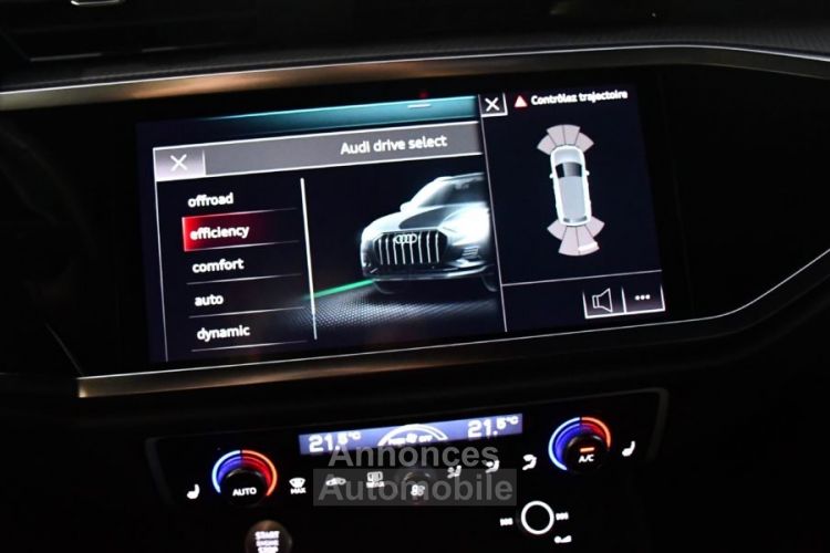 Audi Q3 S-Line 35 TFSI 150 S-Tronic GPS Virtual Car Play Lane Drive Hayon Keyless JA 19 - <small></small> 31.990 € <small>TTC</small> - #33