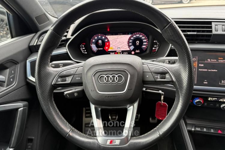 Audi Q3 Sportback 1.5 35 TFSI 150ch S-LINE ENTRETIEN CONSTRUCTEUR- GARANTIE CONSTRUCTEUR - <small></small> 28.990 € <small>TTC</small> - #9