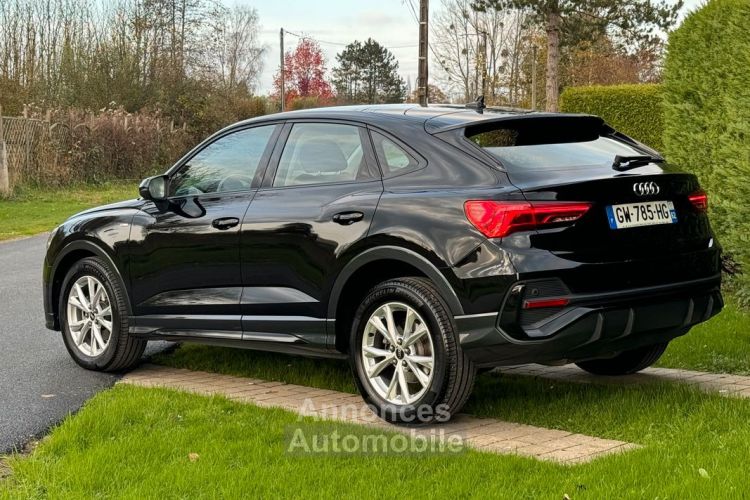 Audi Q3 Sportback 35 tdi 2.0 150 Stronic Design + Pack ext S-line sline 03-2023 Garantie constructeur 17860kms Phares LED Régulateur adaptatif chargeur induction sièges - <small></small> 39.880 € <small>TTC</small> - #2