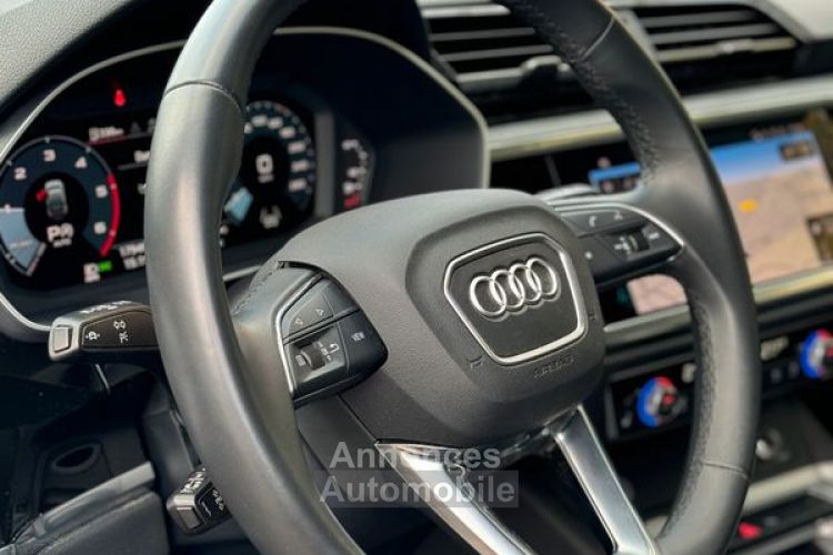 Audi Q3 Sportback 35 tdi 2.0 150 Stronic Design + Pack ext S-line sline 03-2023 Garantie constructeur 17860kms Phares LED Régulateur adaptatif chargeur induction sièges - <small></small> 39.880 € <small>TTC</small> - #7