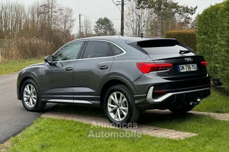 Audi Q3 Sportback 35 tdi 2.0 150 Stronic S-line Sline 03-2023 Org France 1er main Garantie constructeur 03-2026 14980kms Phares LED Crochet d'attelage chargeur inductio - <small></small> 42.880 € <small>TTC</small> - #2