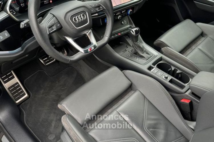 Audi Q3 Sportback 35 tdi 2.0 150 Stronic S-line Sline 03-2023 Org France 1er main Garantie constructeur 03-2026 14980kms Phares LED Crochet d'attelage chargeur inductio - <small></small> 42.880 € <small>TTC</small> - #4