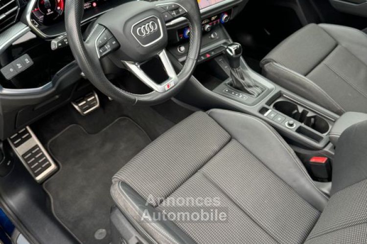 Audi Q3 Sportback 35 tfsi 150 Stronic S-line Sline 07-2021 Org France 47000kms Phares LED Jantes 19 Toit ouvrant Caméra Sièges chauffants Smartphone interface ... - <small></small> 35.880 € <small>TTC</small> - #4