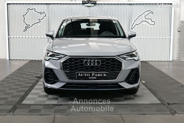 Audi Q3 Sportback 35tdi 150 sport 1°main francais tva recuperable xenon gps couleur hayon electrique clim auto detecteur ligne blanche angle mort camera attelage - <small></small> 29.950 € <small>TTC</small> - #2