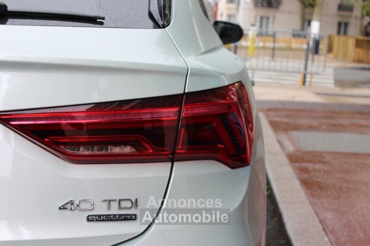 Audi Q3 Sportback 40 TDI 190 quattro s-line - <small></small> 33.990 € <small>TTC</small> - #18