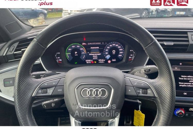 Audi Q3 Sportback 45 TFSIe 245 ch S tronic 6 S line - <small></small> 43.490 € <small>TTC</small> - #12