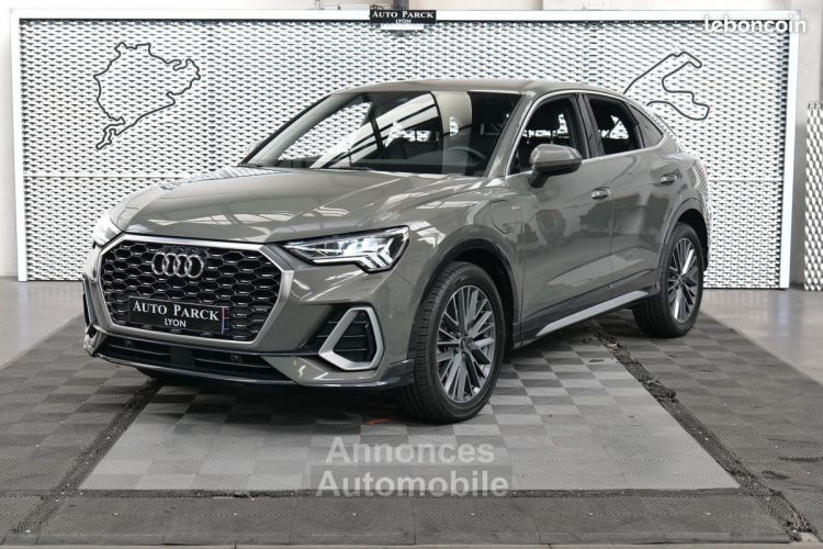 Audi Q3 Sportback 45 TFSIe 245CH S TRONIC LINE 1° MAIN FRANCAIS TVA RECUPERABLE -AUDI MATRIX LED VIRTUAL COCKPIT CLIM AUTO HAYON EMECTRIQUE SIEGES CHAUFFANTS KEY LESS G - <small></small> 42.950 € <small>TTC</small> - #1