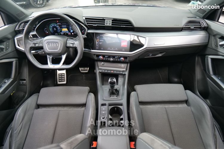 Audi Q3 Sportback 45 TFSIe 245CH S TRONIC LINE 1° MAIN FRANCAIS TVA RECUPERABLE -AUDI MATRIX LED VIRTUAL COCKPIT PLUS TOIT OUVRANT PANORAMIQUE VOLANT MEPLAT ECLAIRAGE A - <small></small> 44.950 € <small>TTC</small> - #6