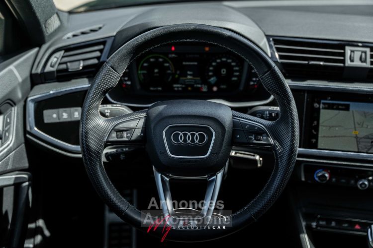 Audi Q3 Sportback AUDI Q3 II SPORTBACK 45 TFSIE 245 Ch S-LINE S TRONIC - PREMIERE MAIN - Garantie 12 Mois - Révision Faite Pour La Vente - Très Bon état - Caméra 360° - - <small></small> 41.790 € <small>TTC</small> - #28