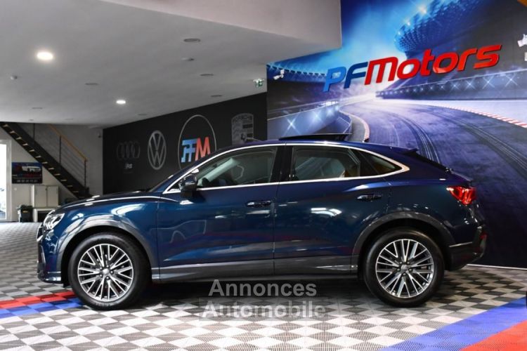 Audi Q3 Sportback Design Luxe 35 TDI 150 Quattro S-Tronic GPS ACC Attelage Cuir Hayon Pré Sense Virtual TO Lane JA 19 - <small></small> 34.990 € <small>TTC</small> - #2