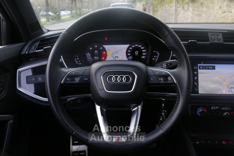 Audi Q3 Sportback II 35 TDI 150 S-Line S Tronic7 (Carplay, Virtual, Hayon élec) - <small></small> 35.990 € <small>TTC</small> - #21