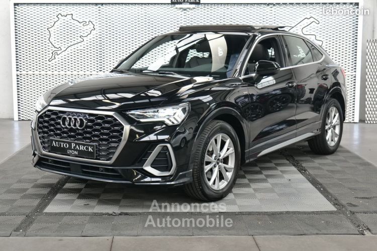 Audi Q3 Sportback New 35 tfsi s tronic line 1° main francais tva recuperable gps 16-9 xenon toit ouvrant panoramique camera de recul hayon electrique bang&olufsen detec - <small></small> 28.950 € <small>TTC</small> - #1