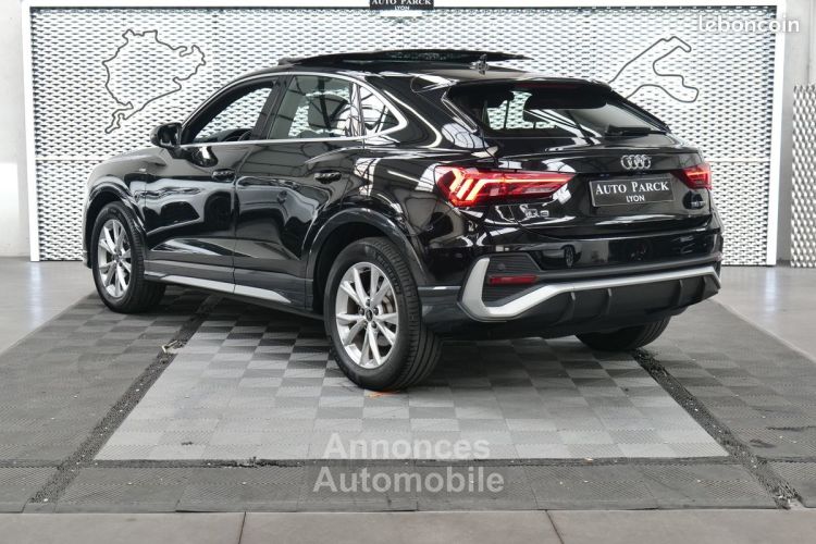 Audi Q3 Sportback New 35 tfsi s tronic line 1° main francais tva recuperable gps 16-9 xenon toit ouvrant panoramique camera de recul hayon electrique bang&olufsen detec - <small></small> 28.950 € <small>TTC</small> - #4