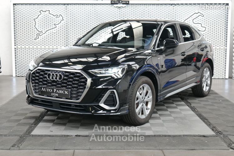 Audi Q3 Sportback NEW HYBRID 45TFSI e 245 S LINE 1° MAIN FRANCAIS TVA RECUPERABLE GPS 16-9 XENON CAMERA DE RECUL VOLANT MEPLAT HAYON ELECTRIQUE CHARGEUR INDUCTION JA18  - <small></small> 39.950 € <small>TTC</small> - #1