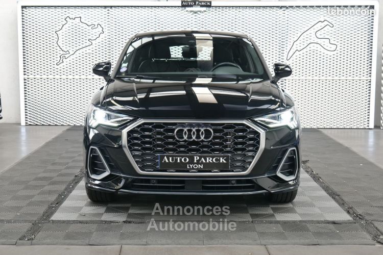 Audi Q3 Sportback NEW HYBRID 45TFSI e 245 S LINE 1° MAIN FRANCAIS TVA RECUPERABLE GPS 16-9 XENON CAMERA DE RECUL VOLANT MEPLAT HAYON ELECTRIQUE CHARGEUR INDUCTION JA18  - <small></small> 39.950 € <small>TTC</small> - #2