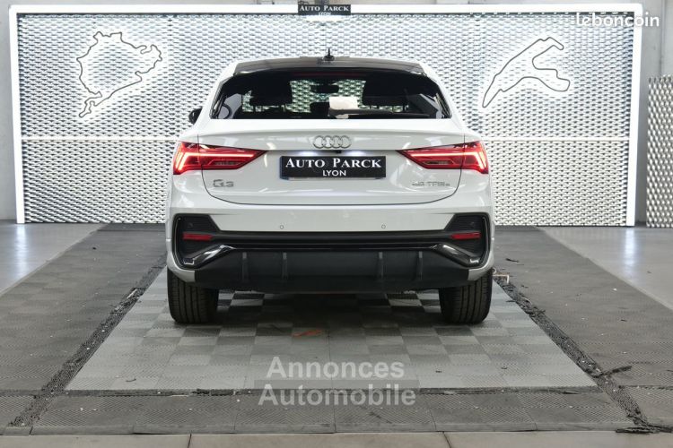 Audi Q3 Sportback NEW HYBRID 45TFSI e 245 S LINE 1° MAIN FRANCAIS TVA RECUPERABLE GPS 16-9 XENON CAMERA DE RECUL VOLANT MEPLAT HAYON ELECTRIQUE PACK BLACK JA19 ECLAIRAG - <small></small> 39.950 € <small>TTC</small> - #5