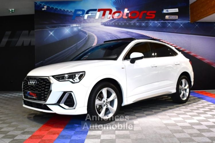 Audi Q3 Sportback S-Line 35 TDI 150 S-Tronic GPS Virtual TO Drive Hayon Caméra LED Lane Pré Sense JA 19 - <small></small> 39.990 € <small>TTC</small> - #1