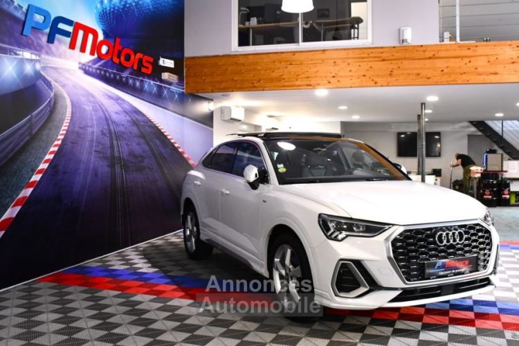 Audi Q3 Sportback S-Line 35 TDI 150 S-Tronic GPS Virtual TO Drive Hayon Caméra LED Lane Pré Sense JA 19 - <small></small> 39.990 € <small>TTC</small> - #6