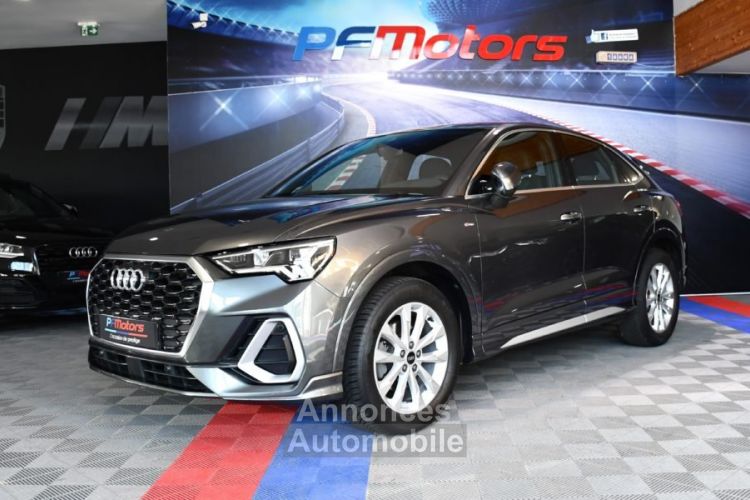 Audi Q3 Sportback S-Line 35 TFSI 150 S-Tronic GPS Virtual Attelage Pré Sense Lane Drive Volant Chauffant JA 18 - <small></small> 39.990 € <small>TTC</small> - #5